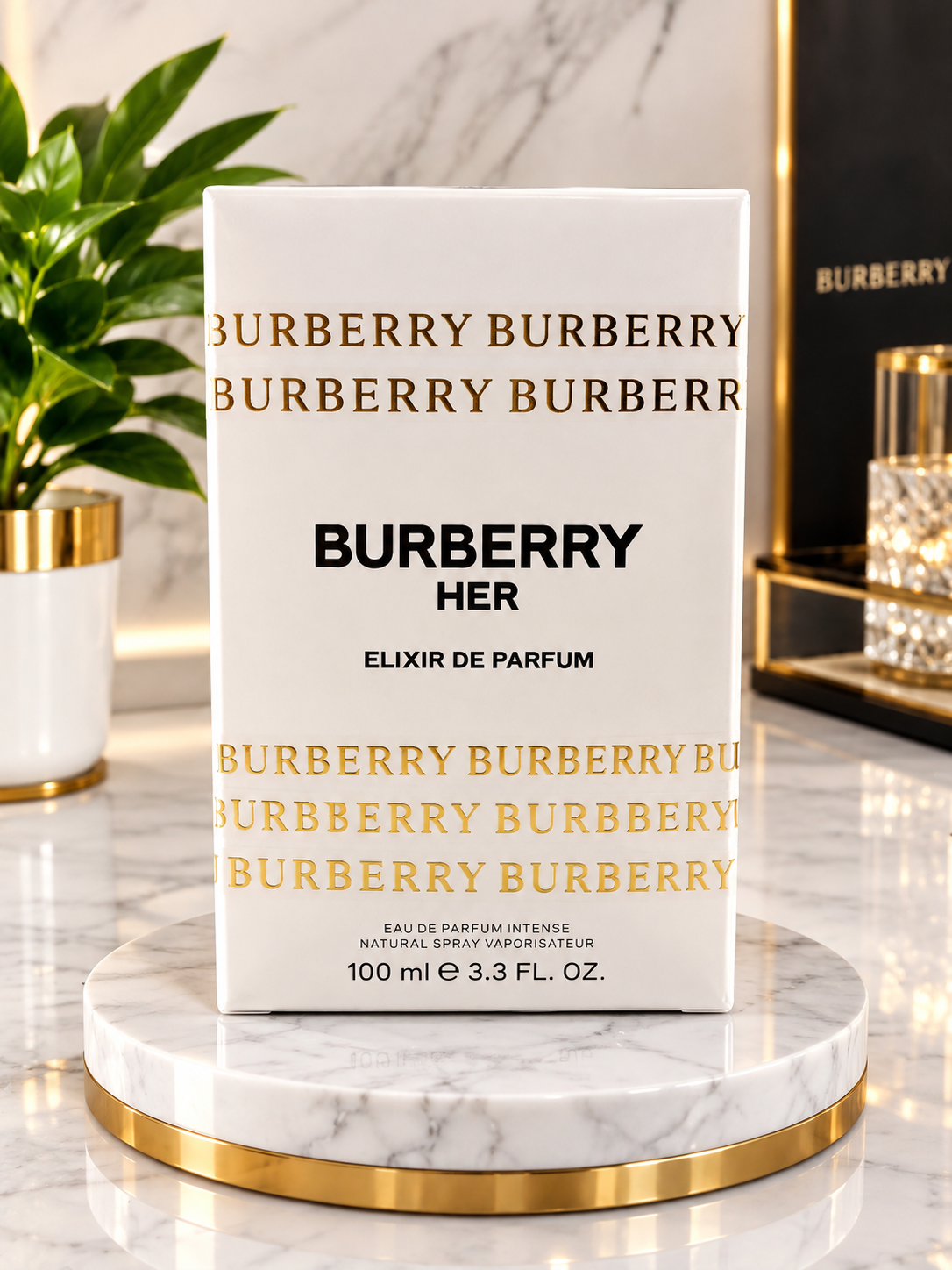 Burberry Her Elixir , 3.3 oz Intense EDP Spray for Women