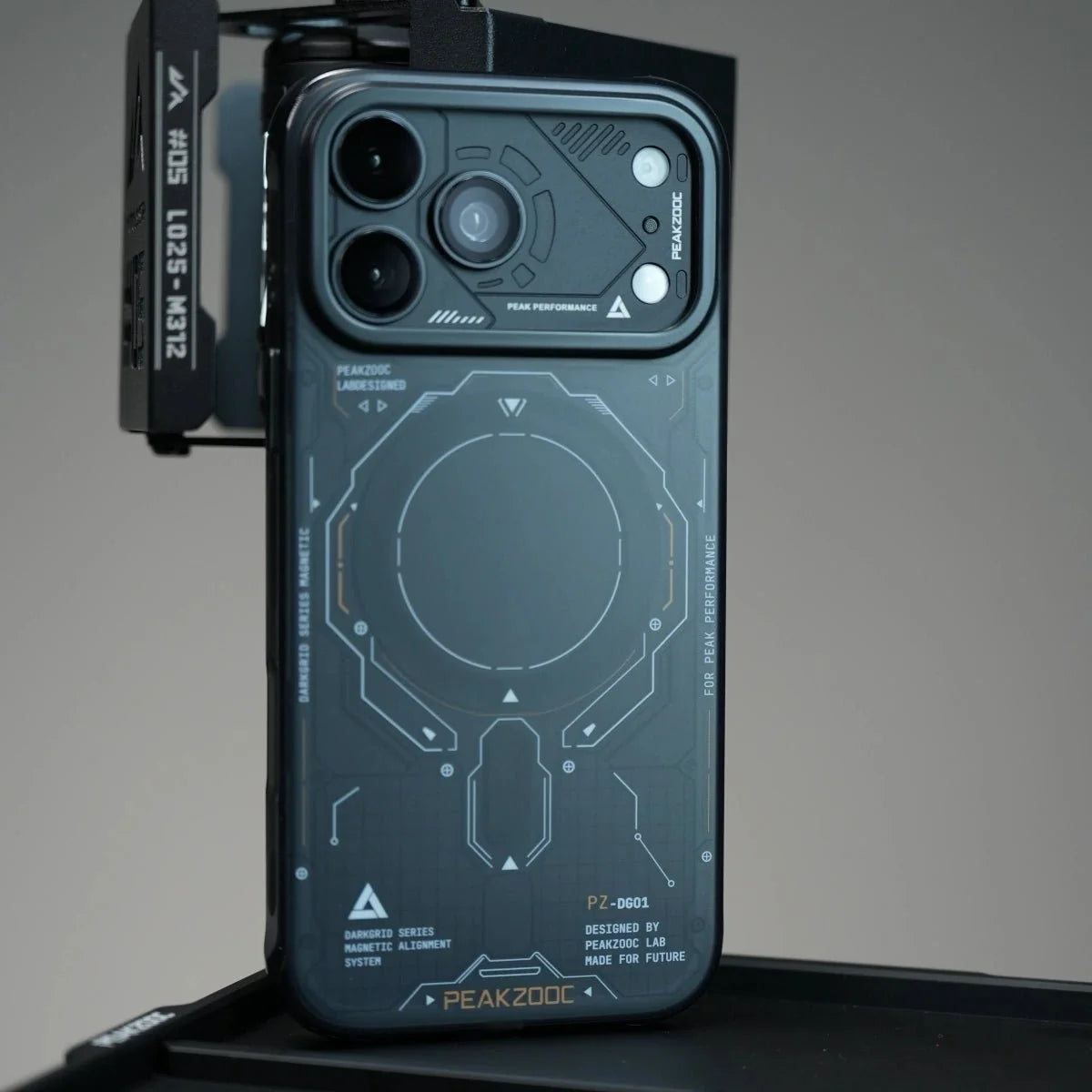Dark Grid Series Protective Case for iPhone 17 & 18 PRO MAX