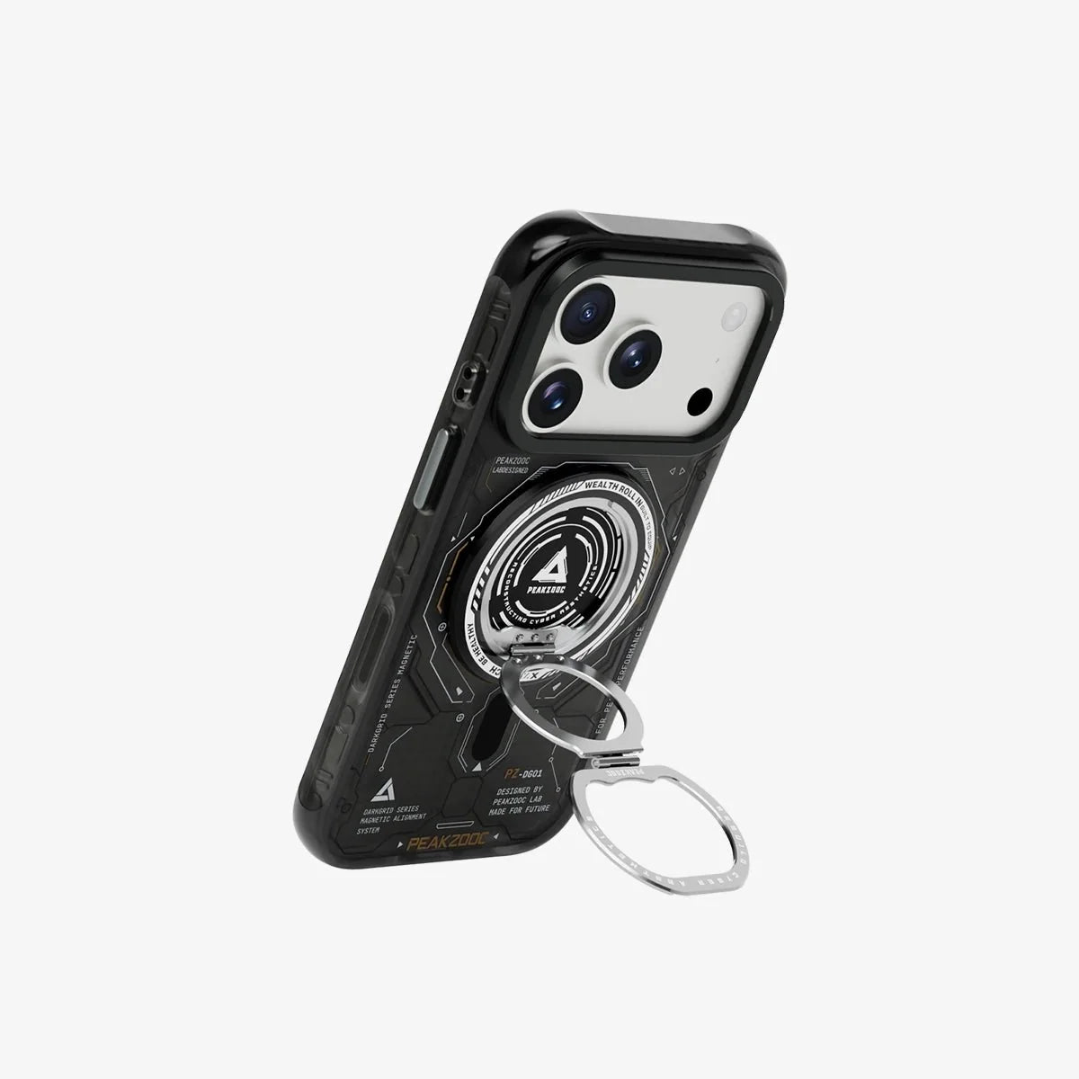 Dark Grid Series Protective Case for iPhone 17 & 18 PRO MAX