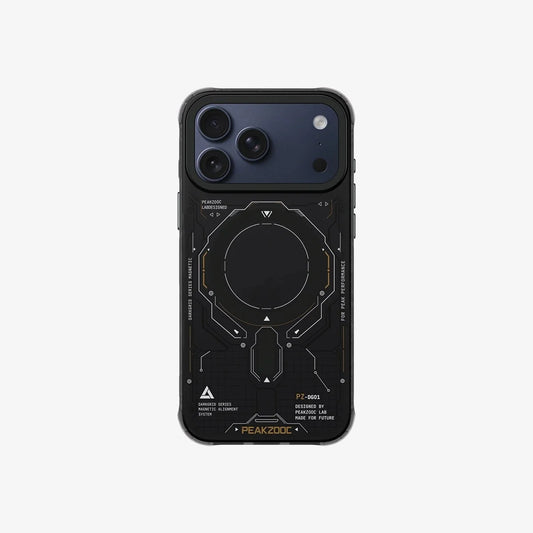 Dark Grid Series Protective Case for iPhone 17 & 18 PRO MAX