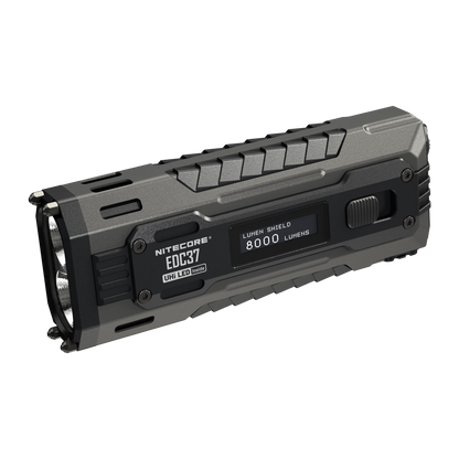 Nitecore EDC37 8000 Lumen USB-C Rechargeable Flat EDC Flashlight