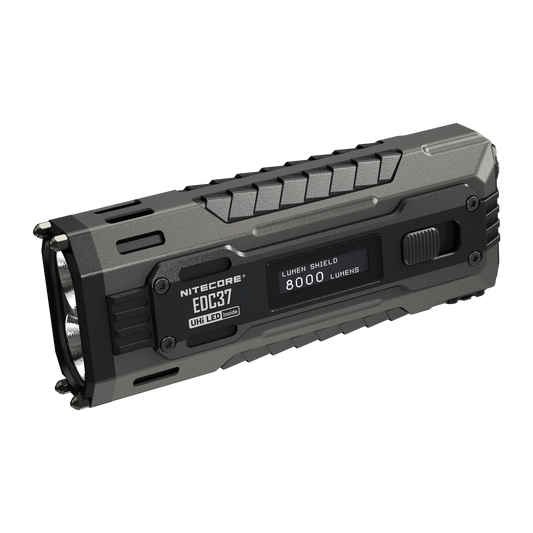 Nitecore EDC37 8000 Lumen USB-C Rechargeable Flat EDC Flashlight