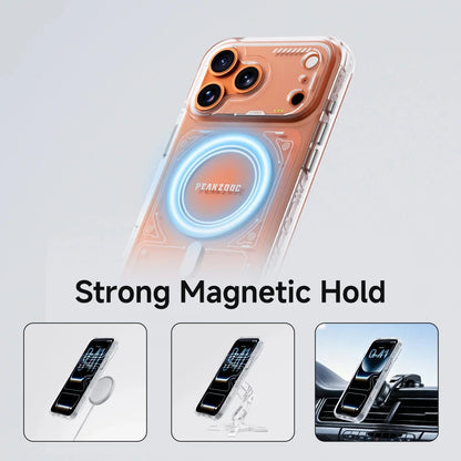 Peakzooc Neuron Series MagSafe Phone Case - Transparent Frame