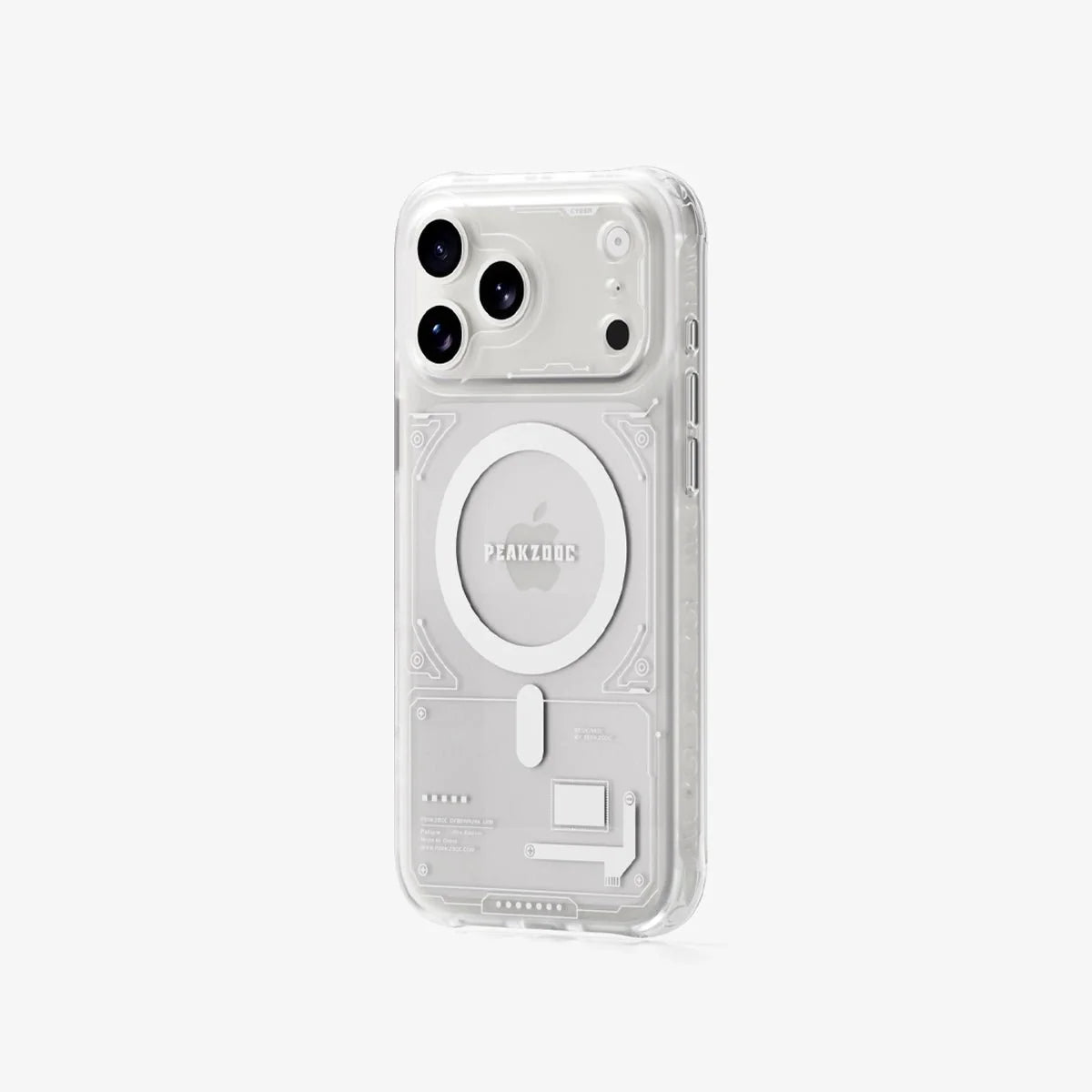 Peakzooc Neuron Series MagSafe Phone Case - Transparent Frame