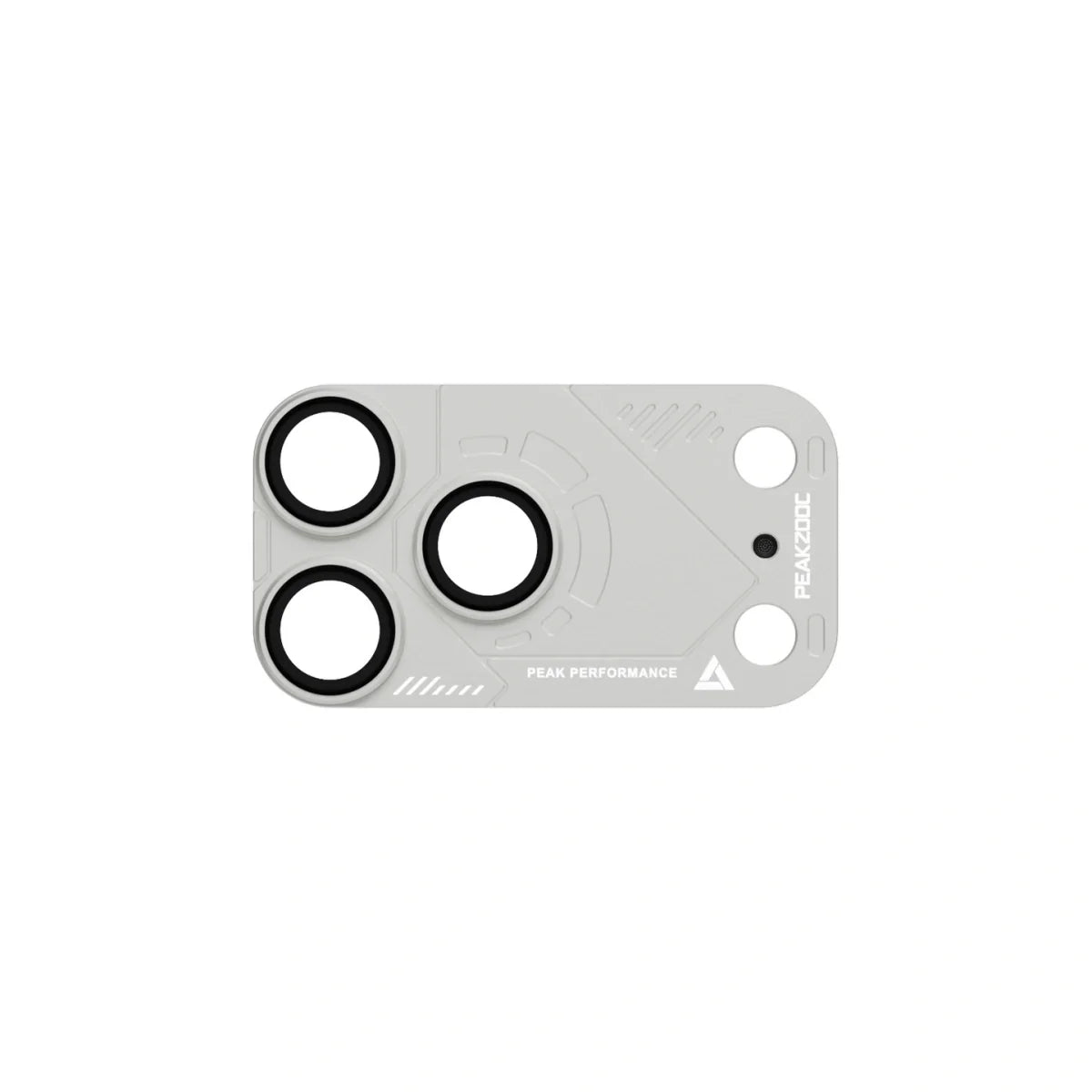 PEAKZOOC PRISM ARMOR Series Integrated Aluminum Camera Lens Armor for iPhone 17 Pro/Pro Max