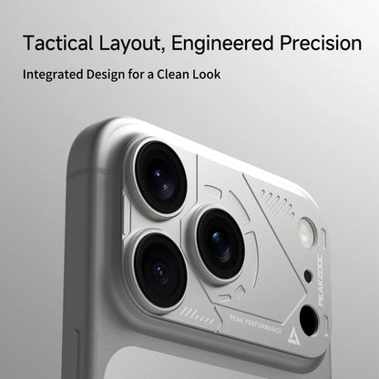 PEAKZOOC PRISM ARMOR Series Integrated Aluminum Camera Lens Armor for iPhone 17 Pro/Pro Max