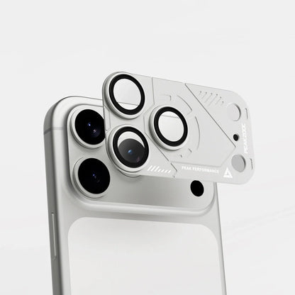 PEAKZOOC PRISM ARMOR Series Integrated Aluminum Camera Lens Armor for iPhone 17 Pro/Pro Max